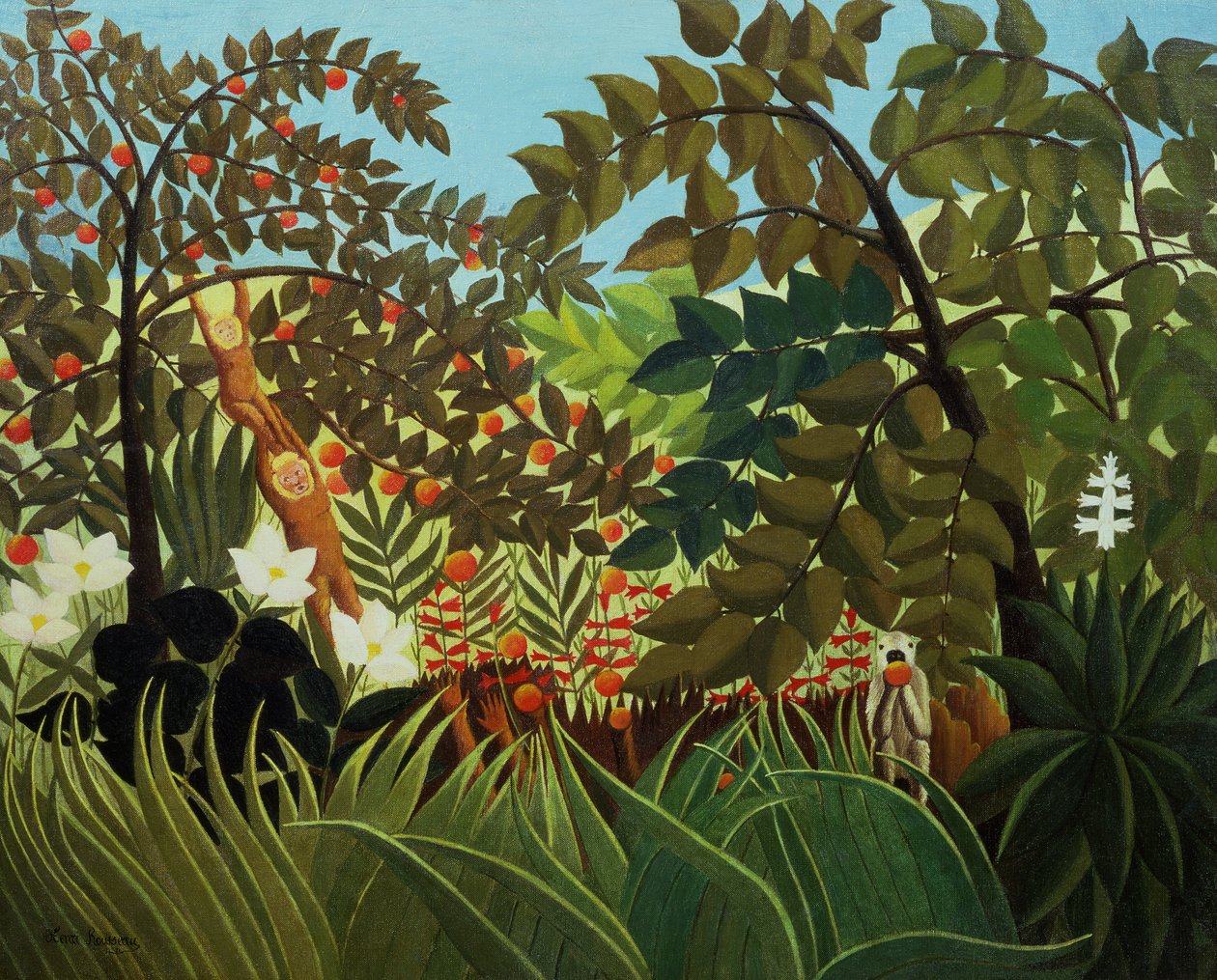 Eksotiske landskaber af Henri Rousseau