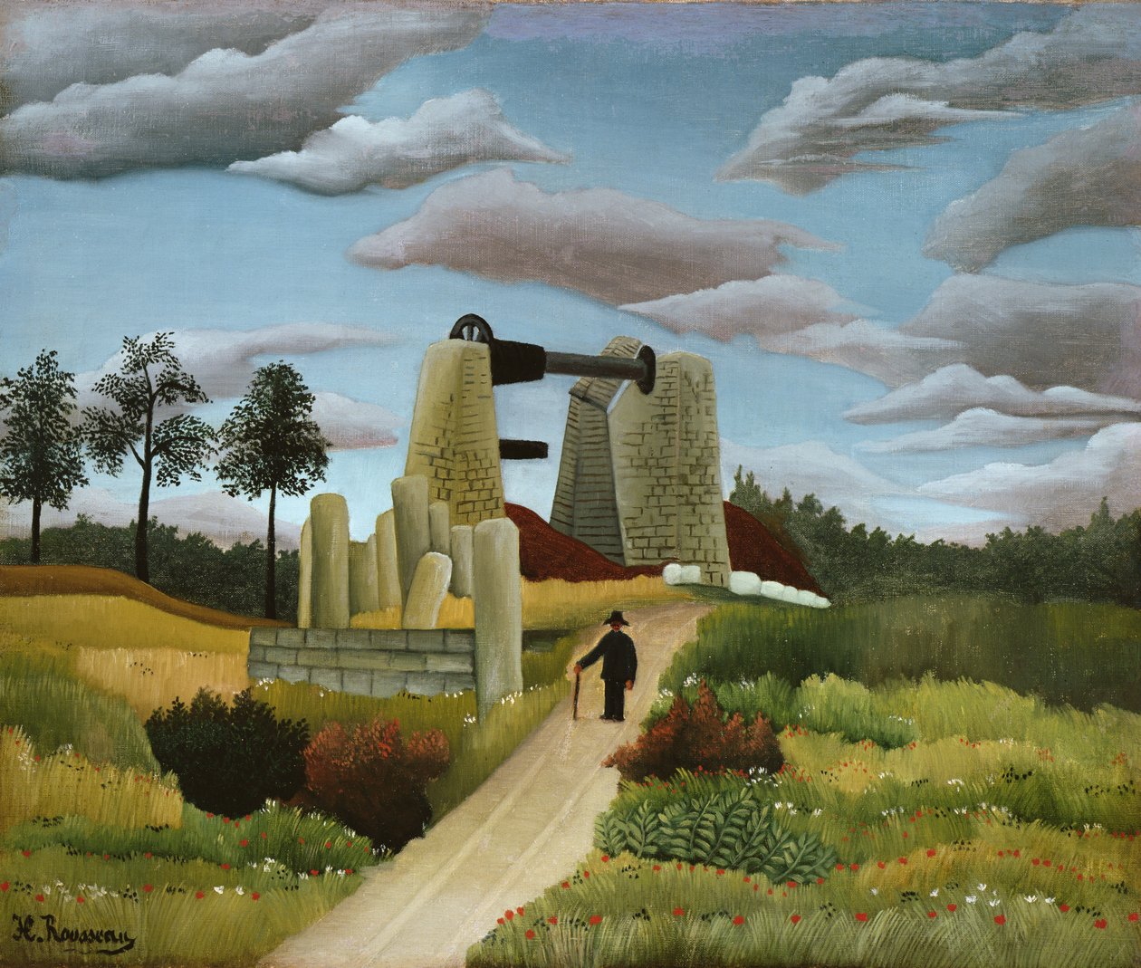 Stenbruddet af Henri Rousseau