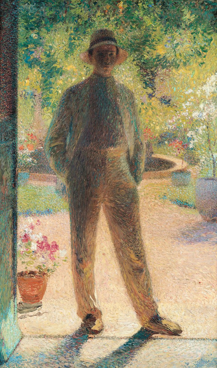 Jacques Martin-Ferrieres (1893-1972) 1910 af Henri Martin