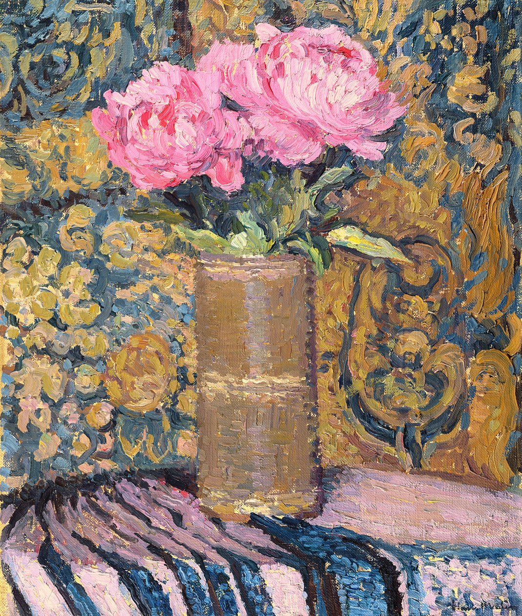 Pæoner af Henri Martin