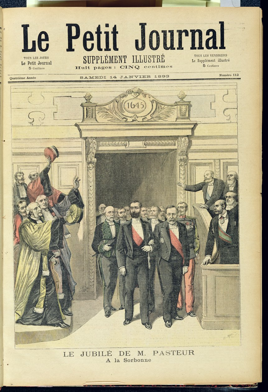 The Jubilee of Louis Pasteur (1822-95) på Sorbonne, 27. december 1892, fra 