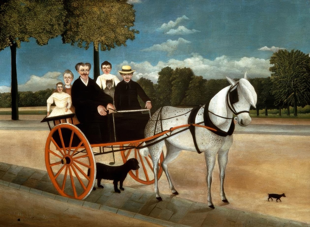 Fader Juniets vogn af Henri Rousseau