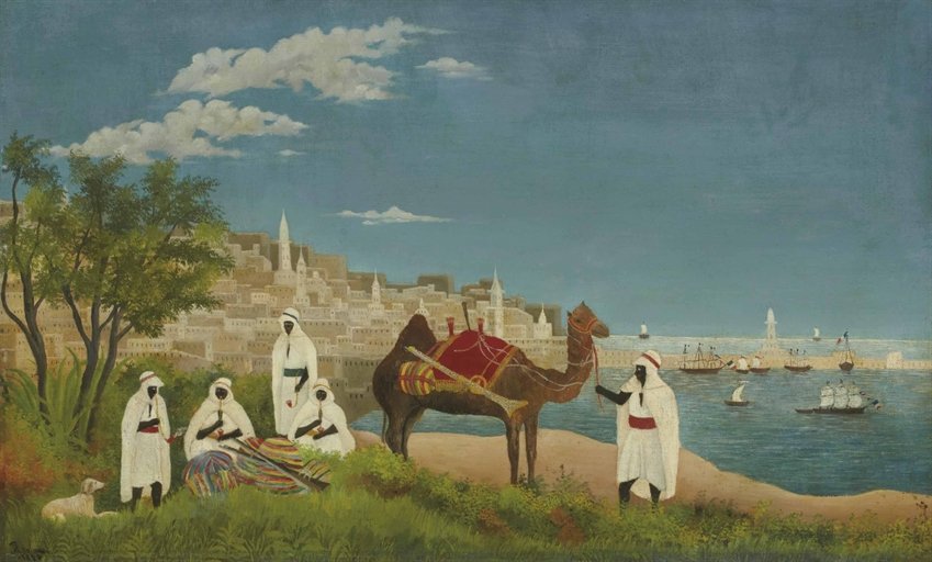 Algernes landskab af Henri Rousseau