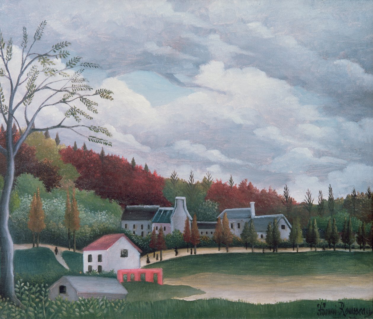 The Bievre at Gentilly, ca. 1895 af Henri Rousseau