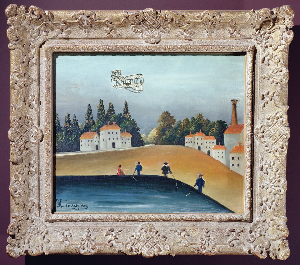 Lystfiskerne, ca. 1908-09 (se også 869819) af Henri Rousseau