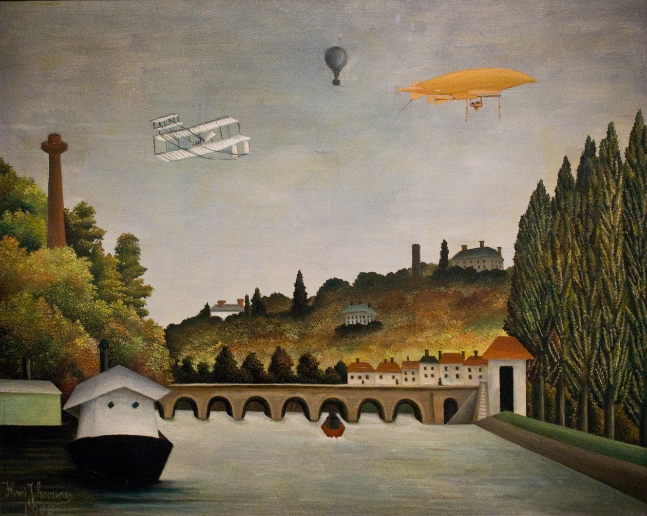 Udsigt over Pont de Sèvres af Henri Rousseau