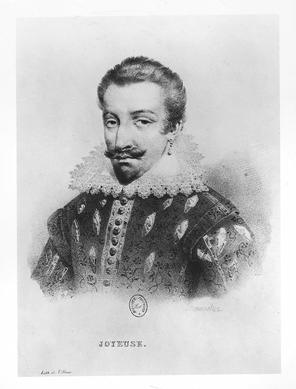 Anne, hertug af Joyeuse af Henri Villain