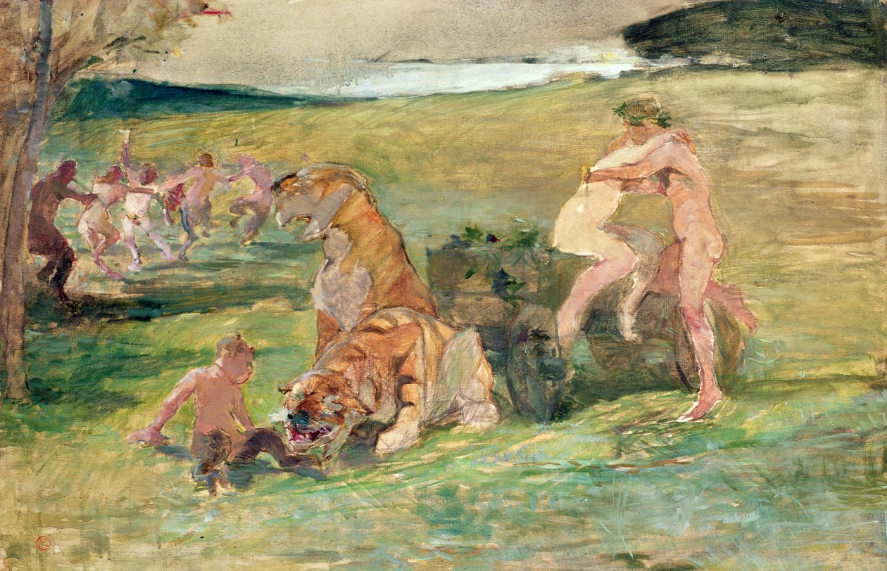 Allegory, livets forår, 1883 af Henri de Toulouse Lautrec