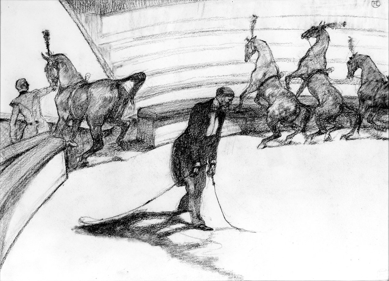På Cirkus af Henri de Toulouse Lautrec