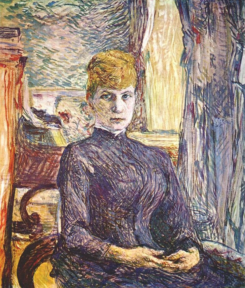 Juliette pascal lautrec af Henri de Toulouse Lautrec