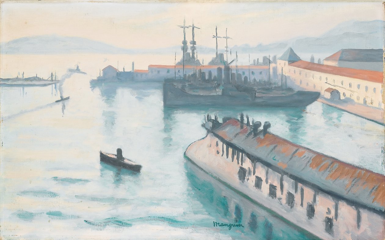 Ekspeditionsbåden af Henri Charles Manguin