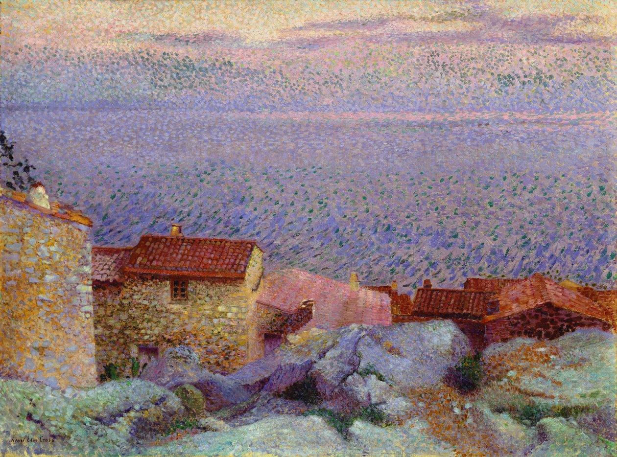 Kystlandskab af Henri Edmond Cross