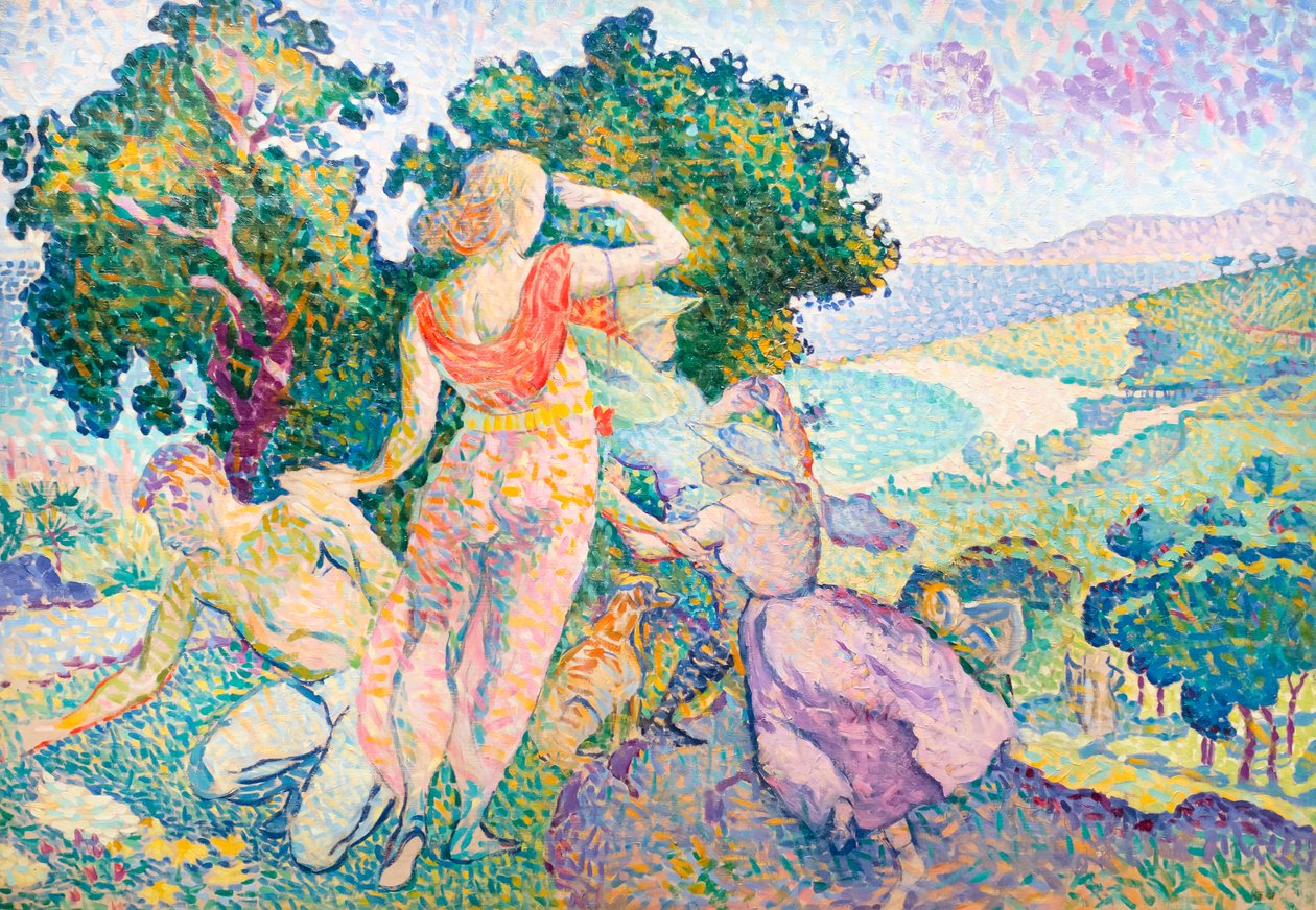 Ekskursionisterne af Henri Edmond Cross