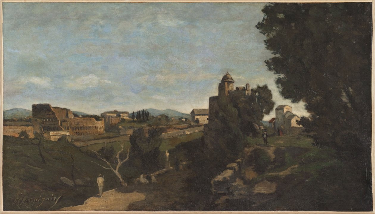 Colosseum i Rom, ca. 1878 (olie) af Henri Joseph Harpignies