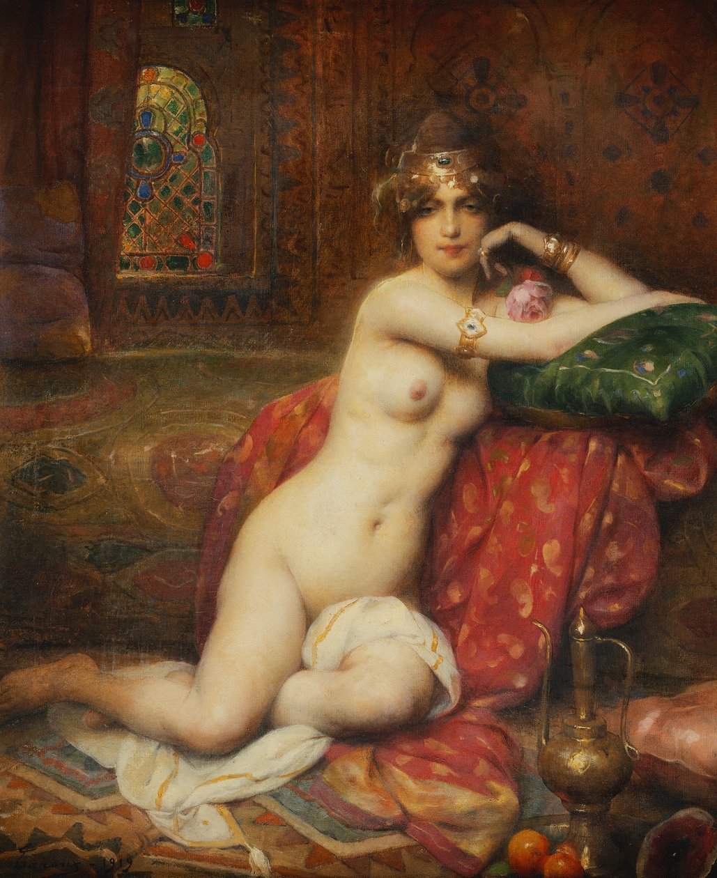 Hors Concours Femme d"Orient, 1919 af Henri Adrien Tanoux