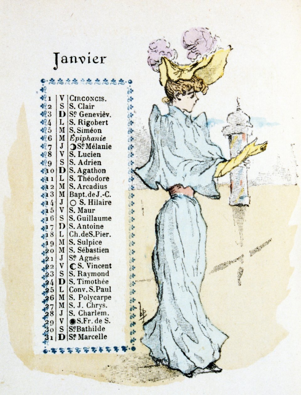 januar af Henri Boutet