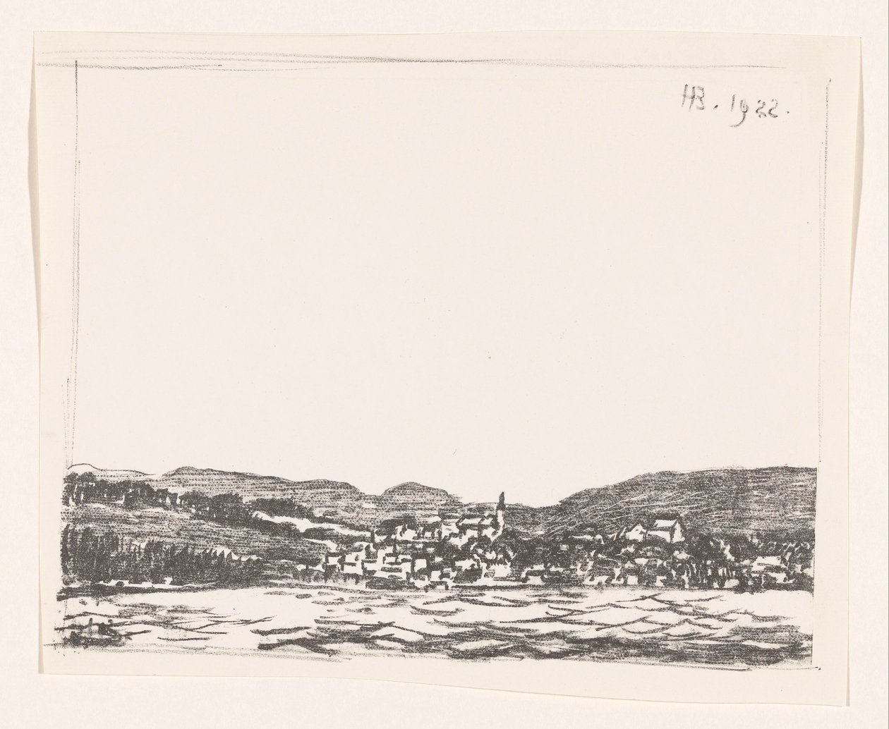 Plads ved Starnberger See af Henri Braakensiek