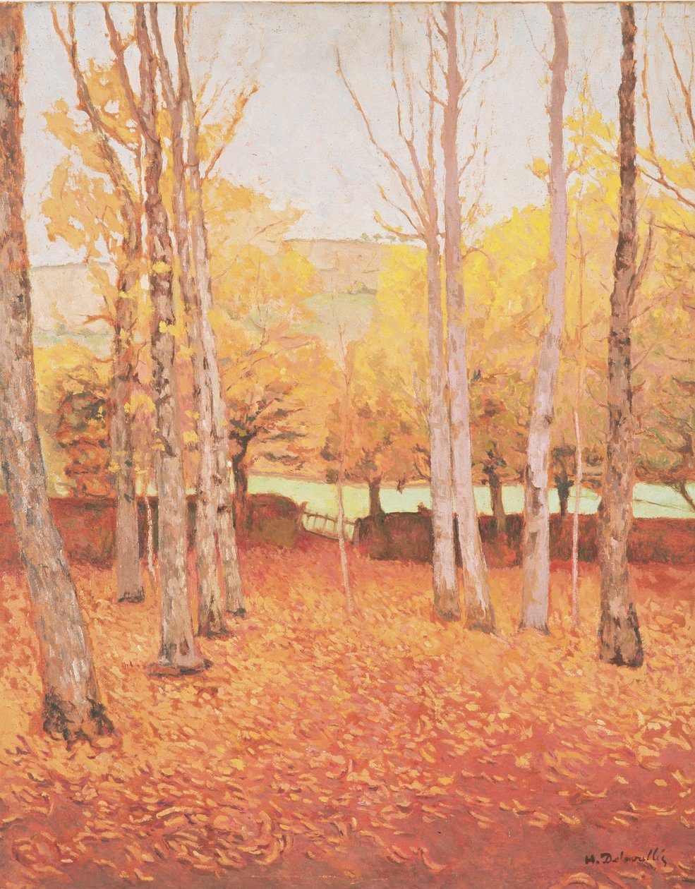 Efterår, 1930 (bestyrelse) af Henri Delavallee