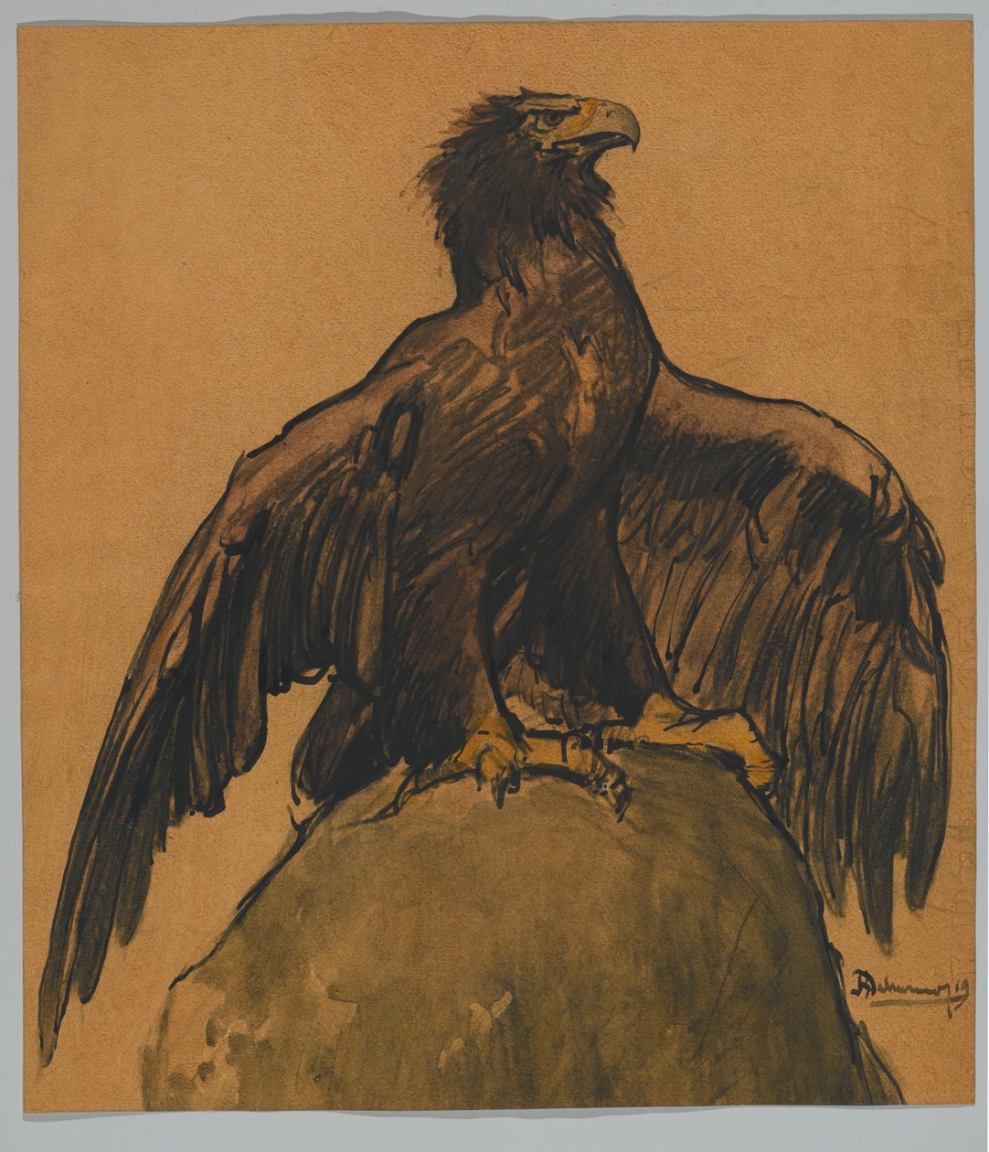 Ørnen (wc) af Henri Deluermoz