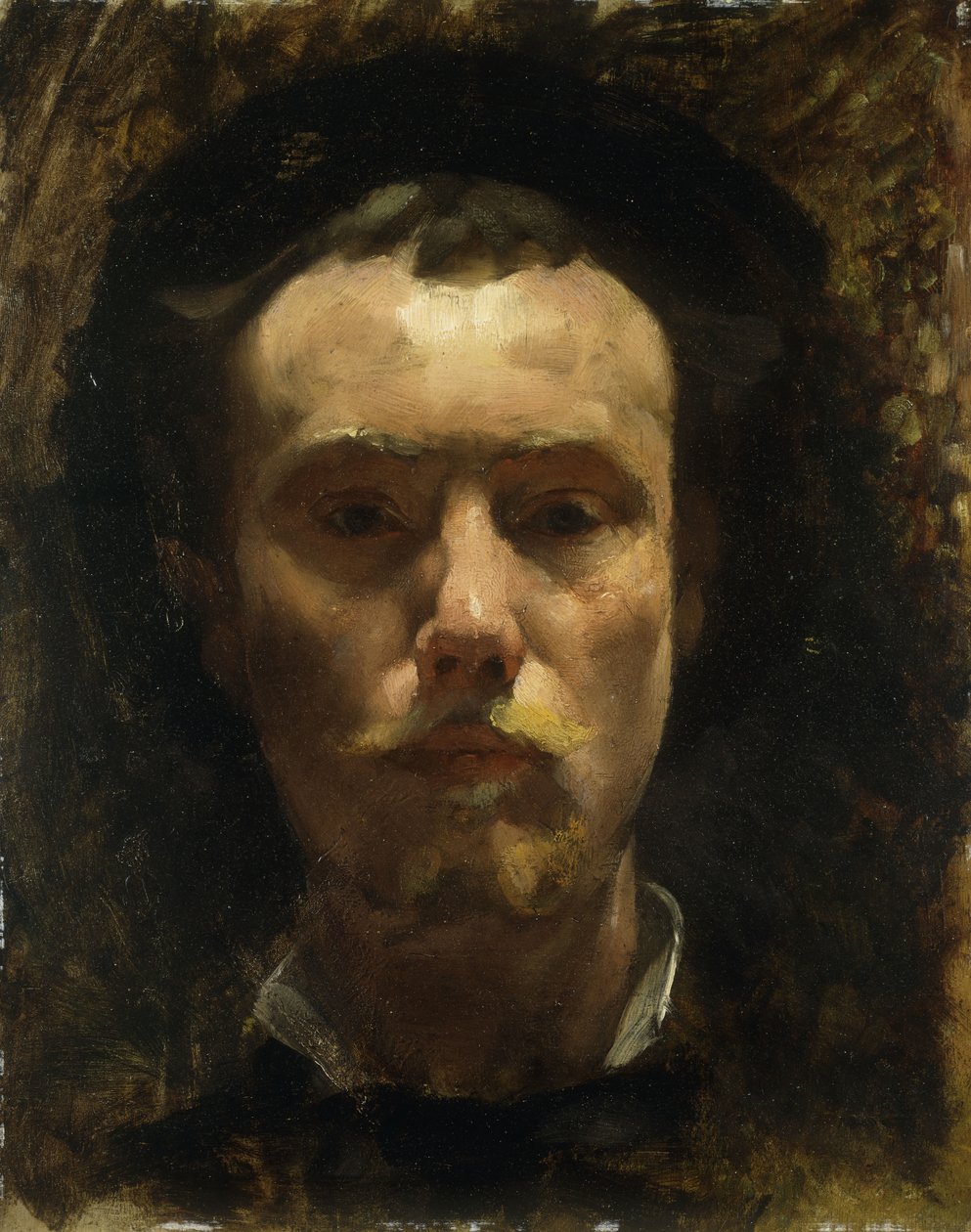 Auto-portræt, ca. 1885 af Henri Edmond Cross