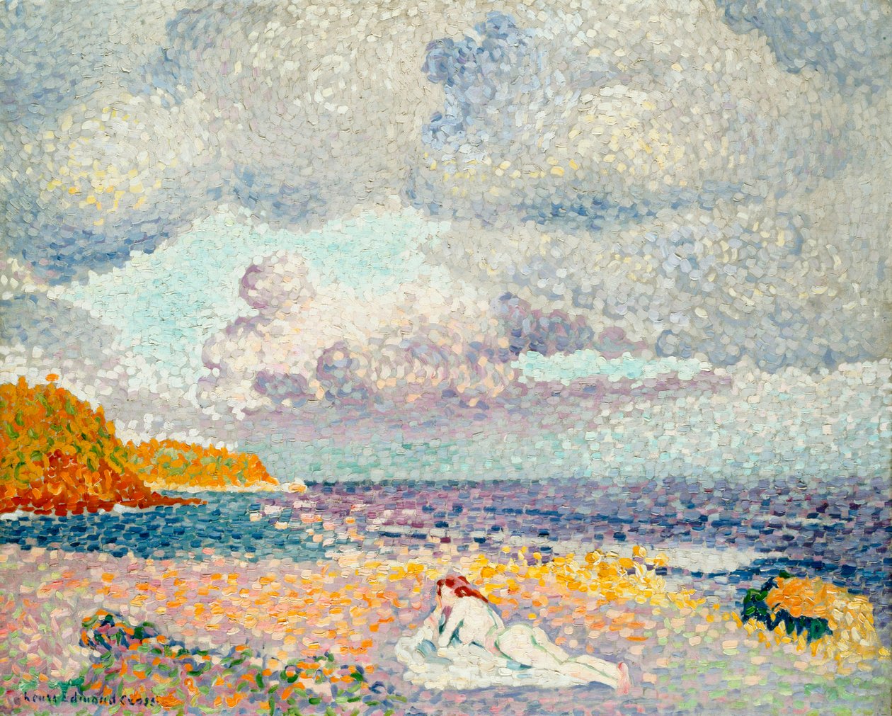 Før Tordenvejret af Henri Edmond Cross