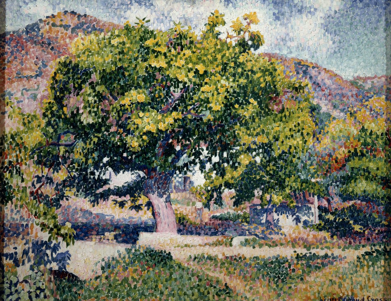 I nærheden af mit hus, 1906. af Henri Edmond Cross