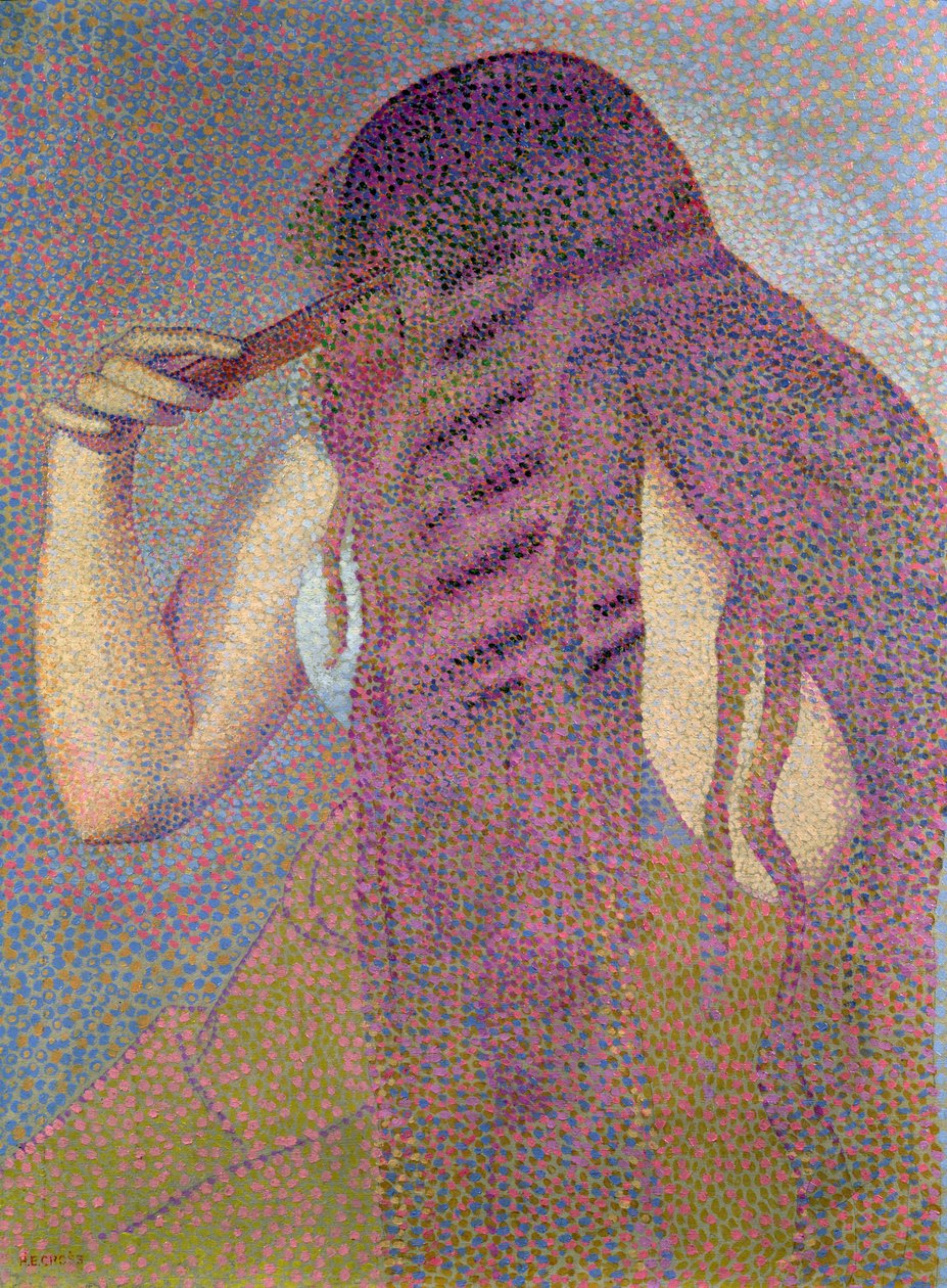Håret, ca. 1892 af Henri Edmond Cross