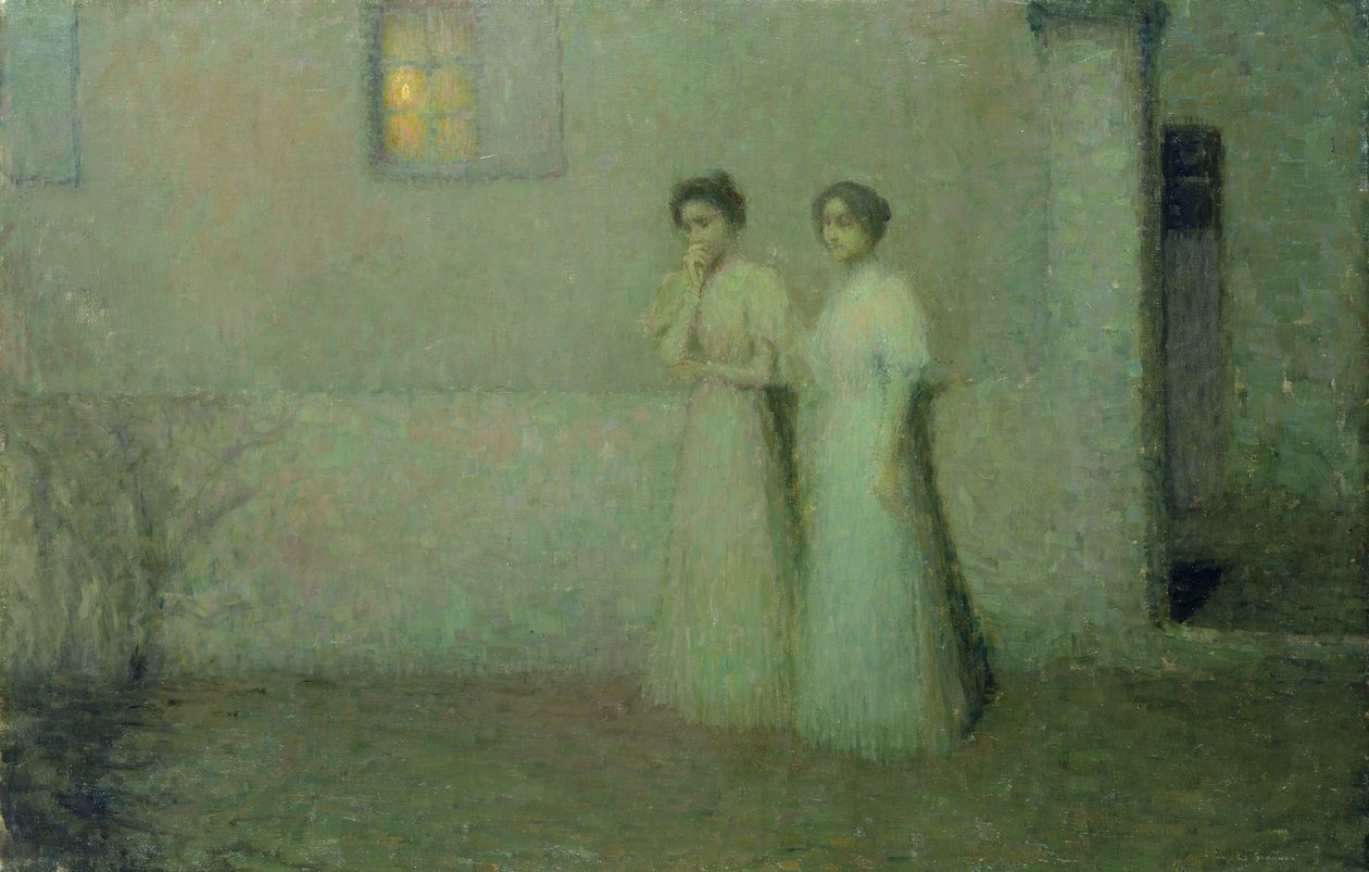 Dejlig nat af Henri Eugene Augustin Le Sidaner