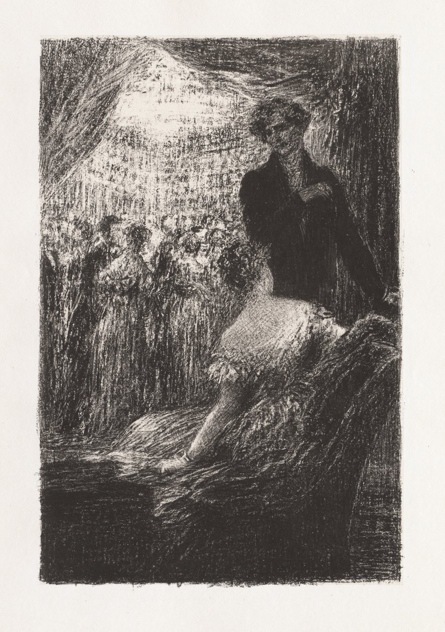 Fantastisk Symphony: A Ball af Ignace Henri Jean Fantin Latour