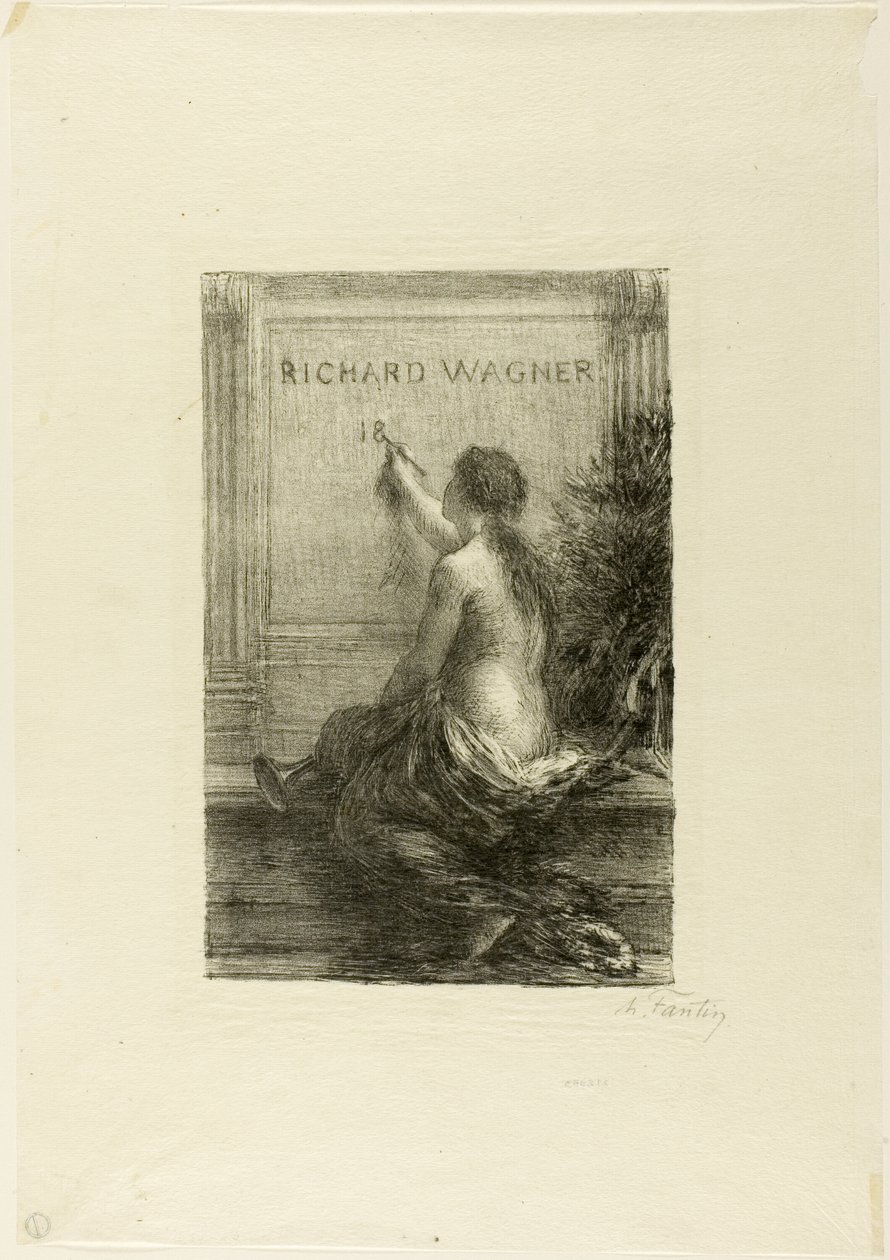 Udødelighed af Ignace Henri Jean Fantin Latour