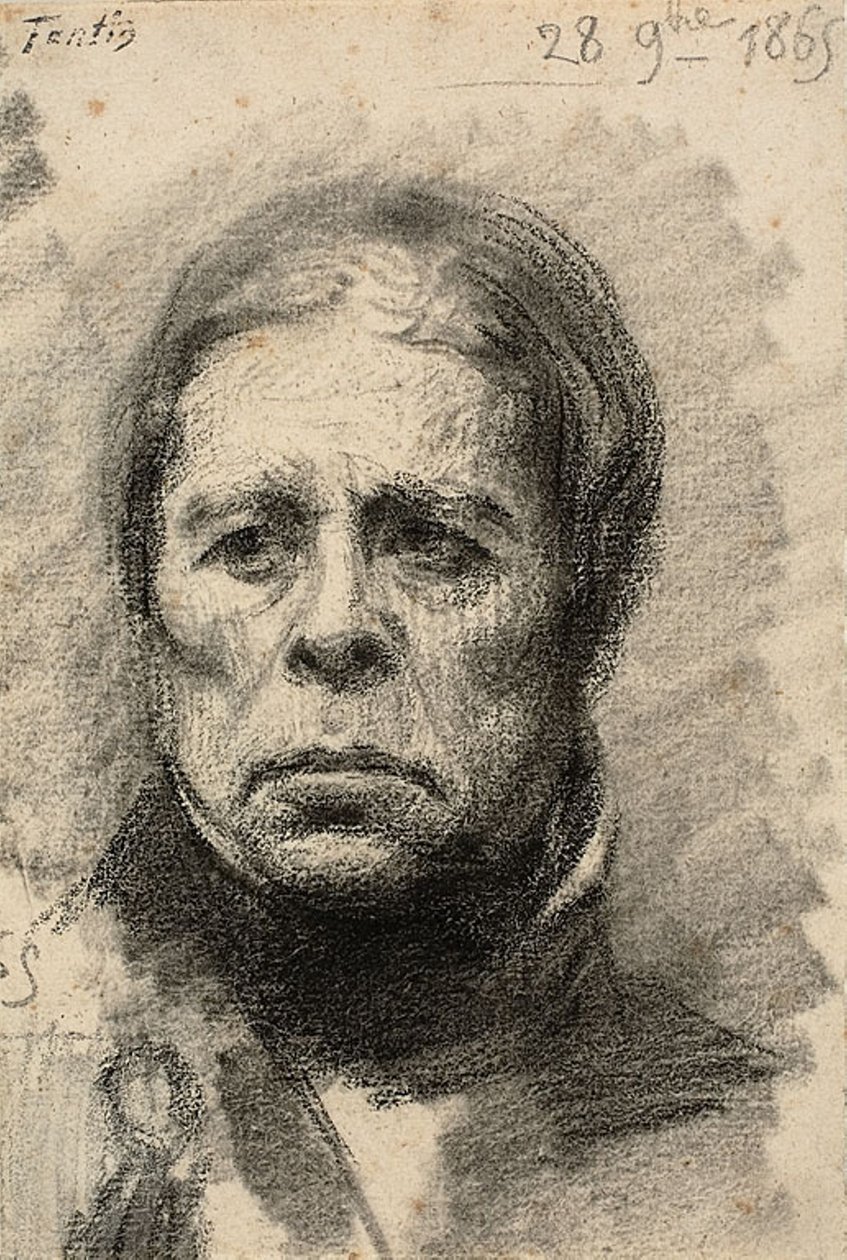 Jean-Auguste-Dominique Ingres af Ignace Henri Jean Fantin Latour
