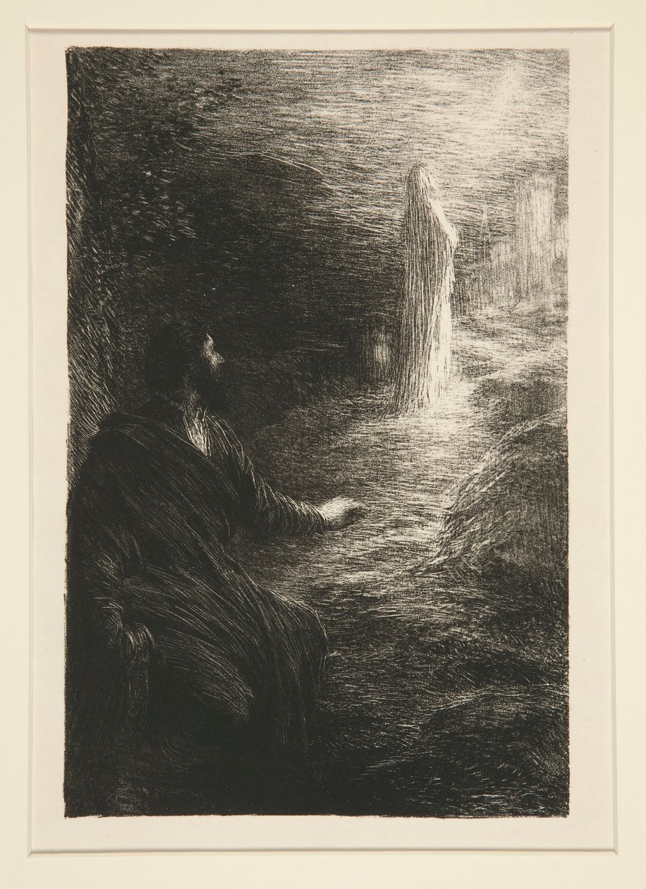 Tannh?bruger: acte III, l af Ignace Henri Jean Fantin Latour