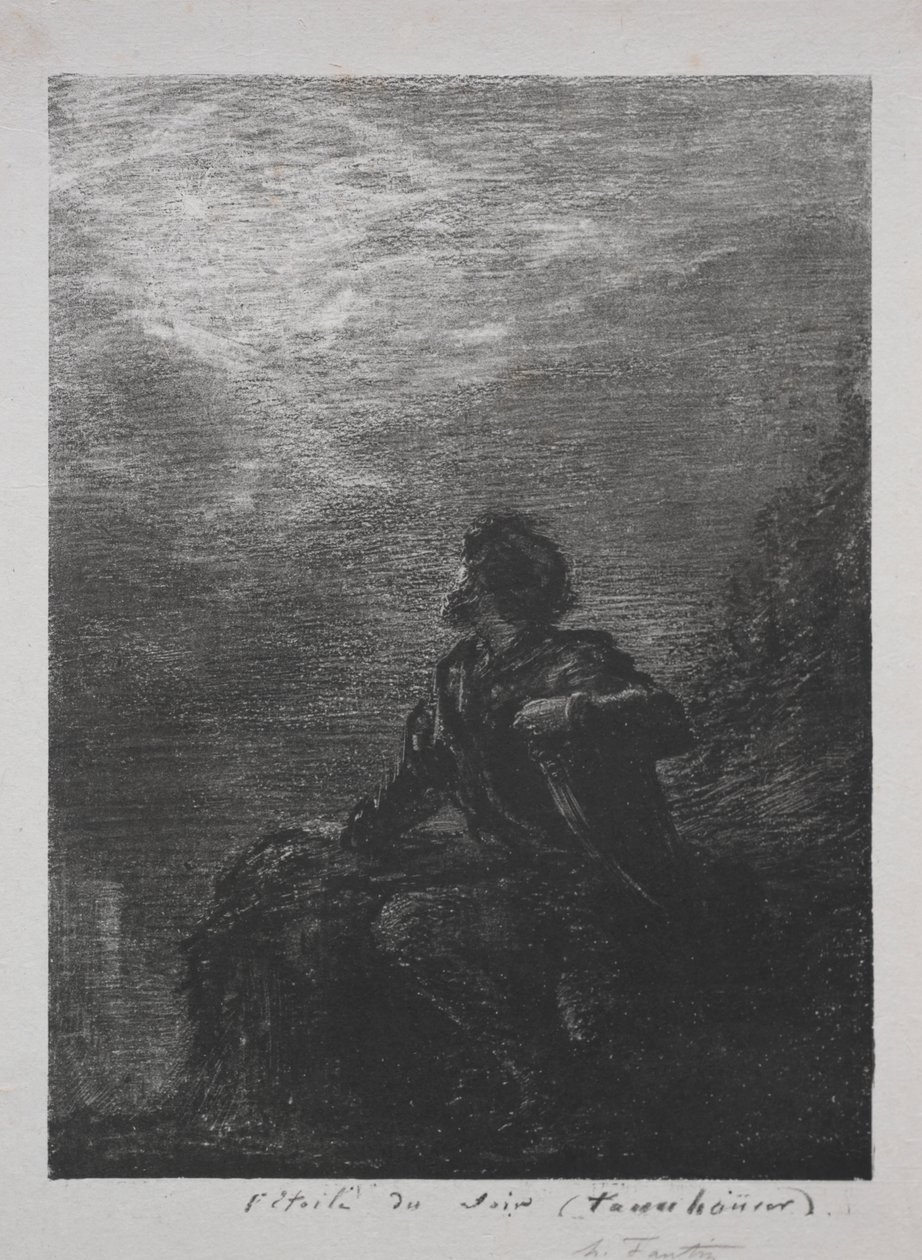 Aftenstjernen af Ignace Henri Jean Fantin Latour