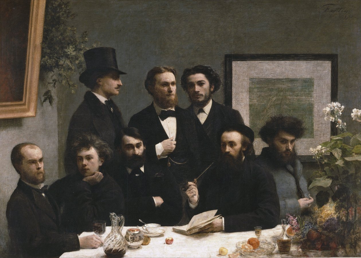 Et hjørne af bordet af Henri Fantin Latour