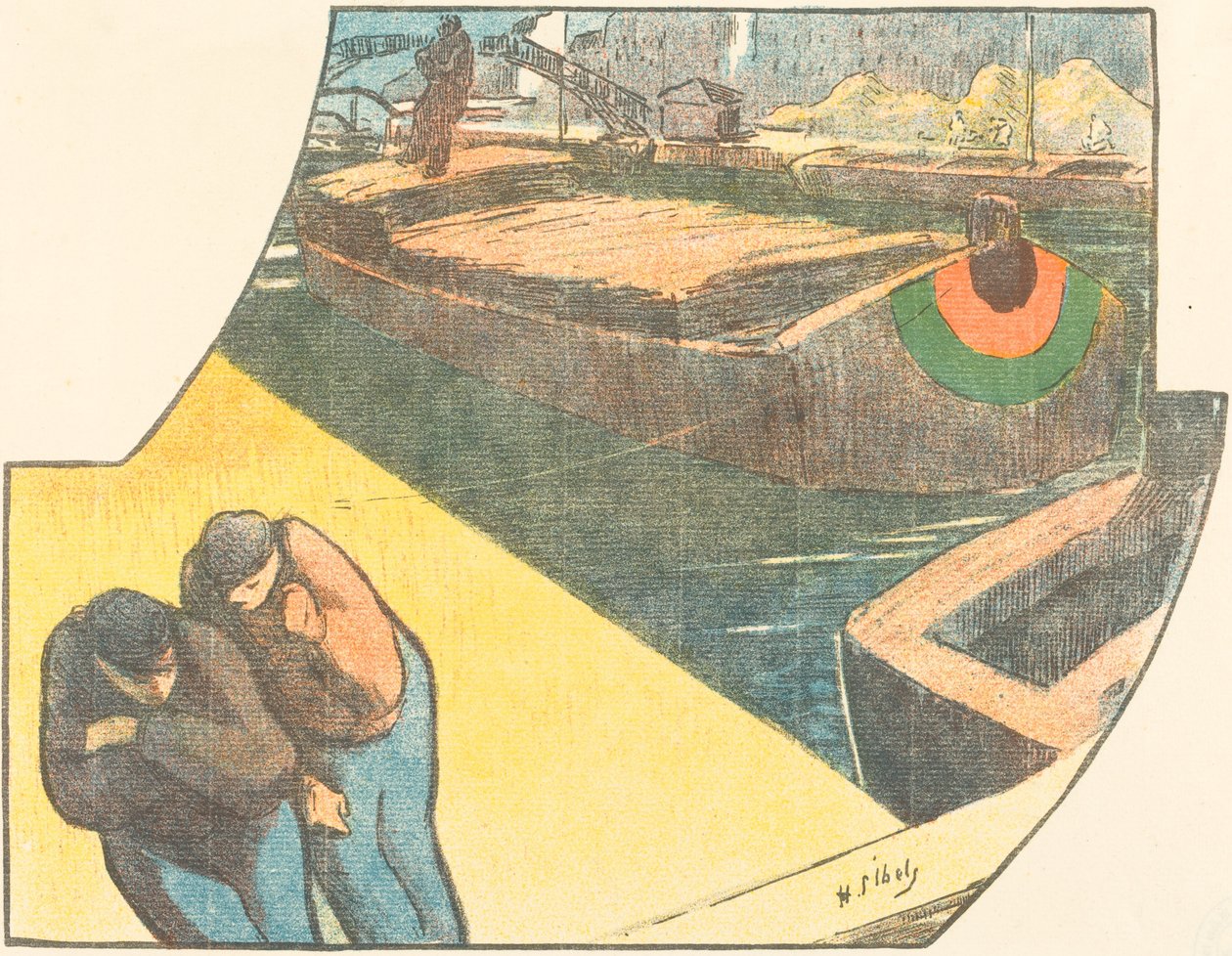 Boubouroche; hjerter af Henri Gabriel Ibels