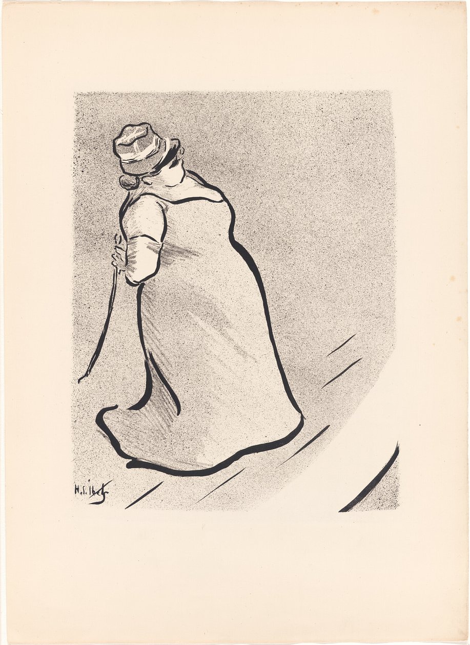 Jeanne Bloch, fra Le Café-Concert af Henri Gabriel Ibels