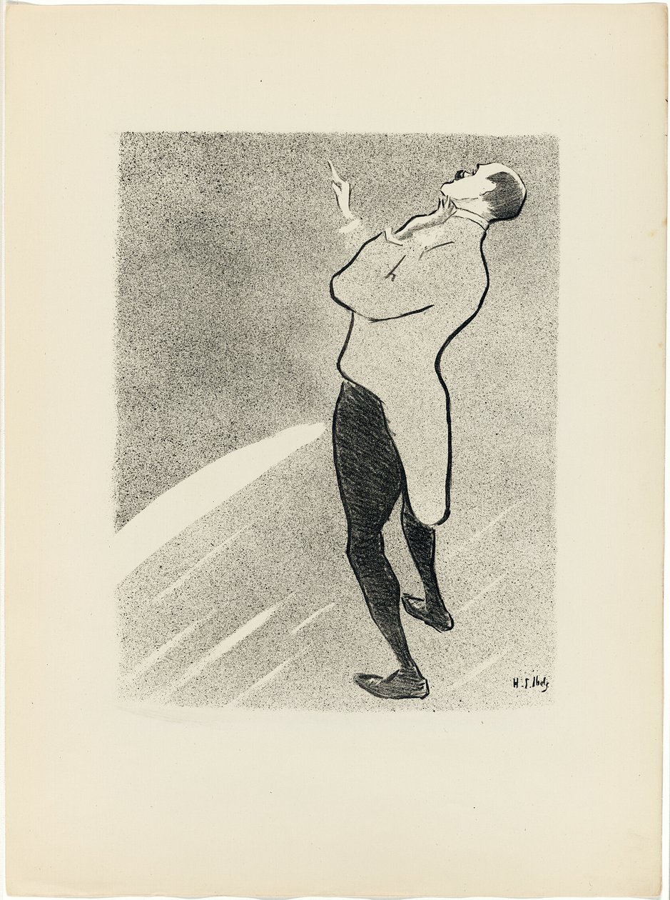 Kam-Hill, fra Le Café-Concert af Henri Gabriel Ibels