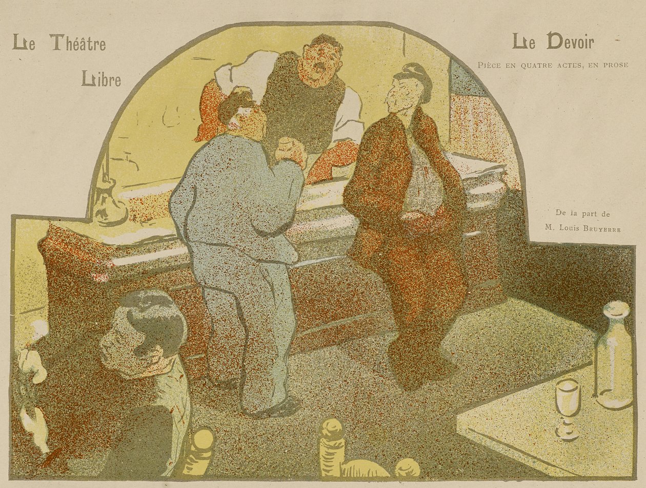 Det Frie Teater: Le Devoir af Henri Gabriel Ibels