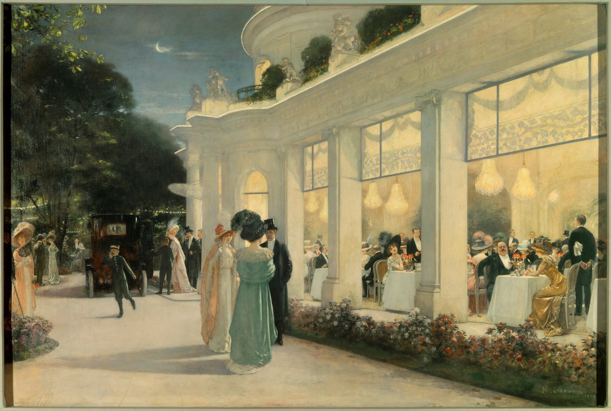 Middag på Pre Catelan (Pre-Catelan) af Henri Gervex