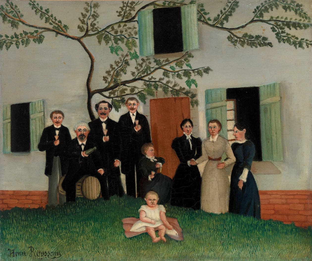 Familien af Henri J.F. 1844 1910 Rousseau