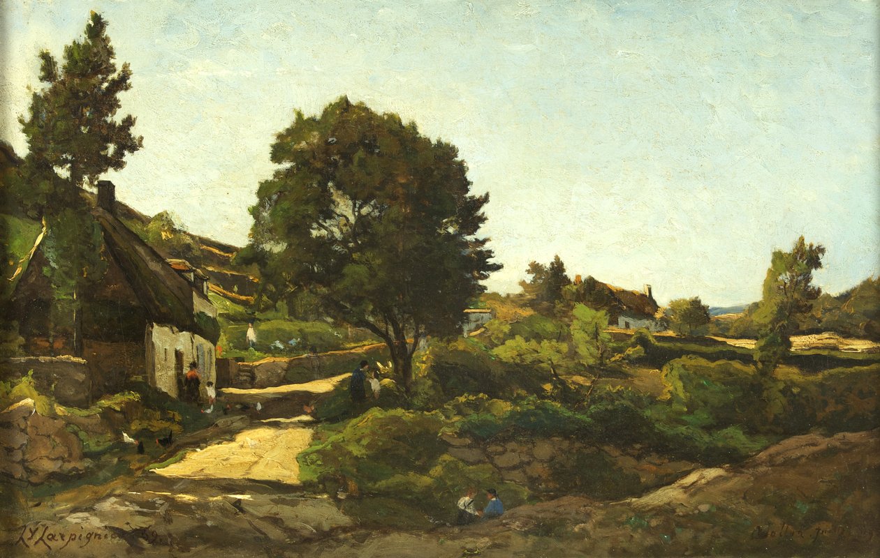 Avalon af Henri Joseph Harpignies