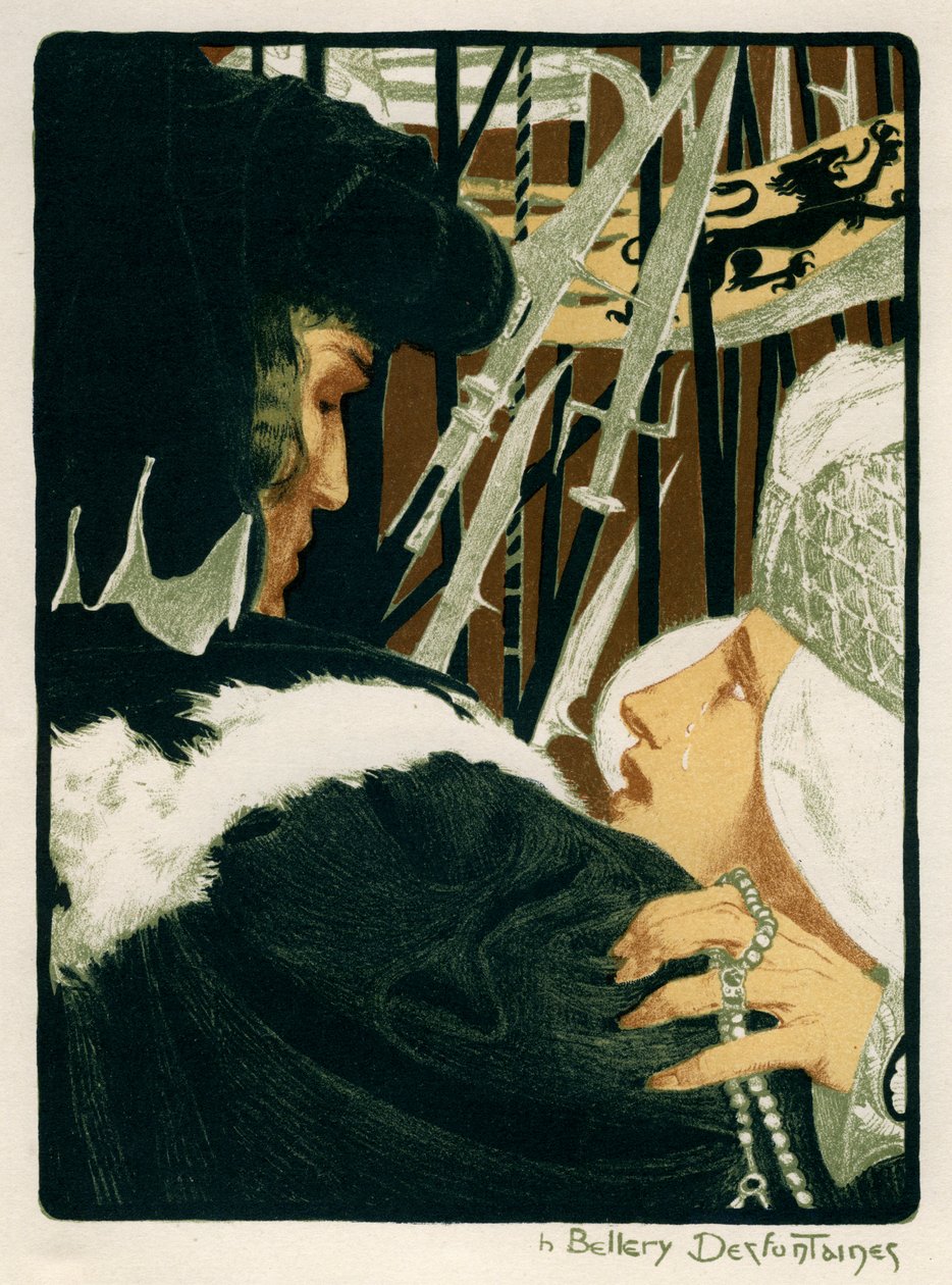 LImploration, 1898. af Henri Jules Ferdinand Bellery Defonaines