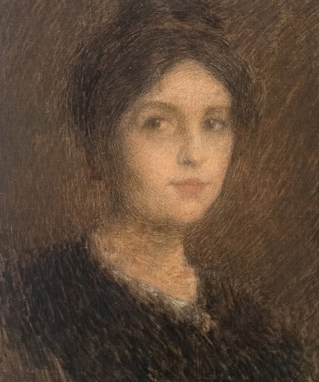 Portræt af Camille, 1904. af Henri Le Sidaner