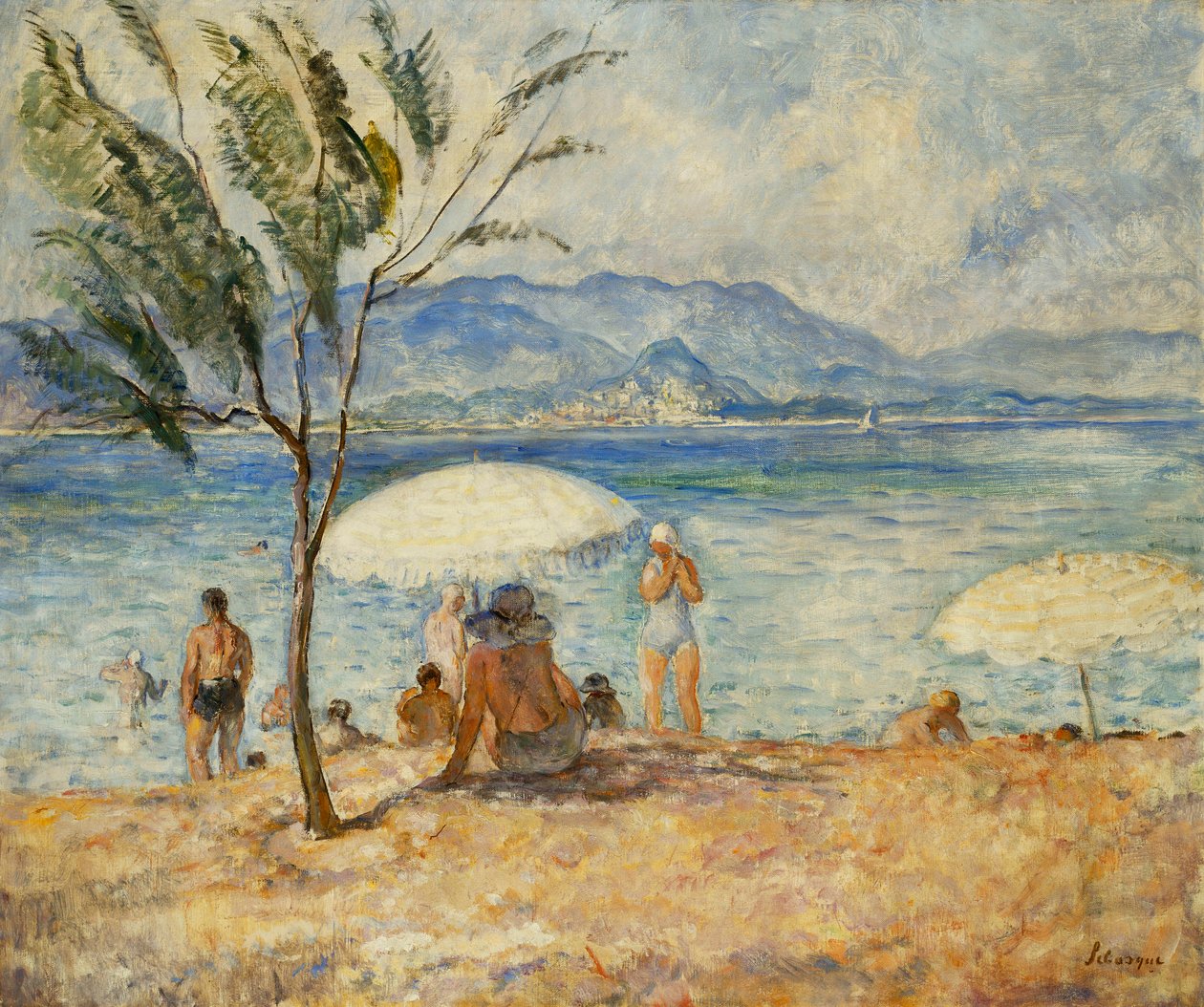Badende; Badende, af Henri Lebasque