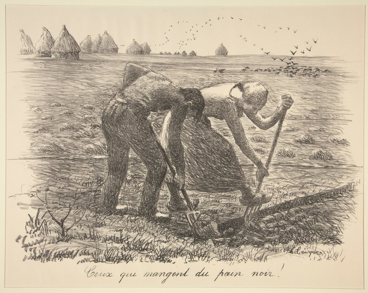 Dem der spiser sort brød af Henri Lebasque