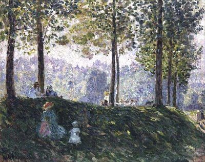 Børn i en park af Henri Lebasque