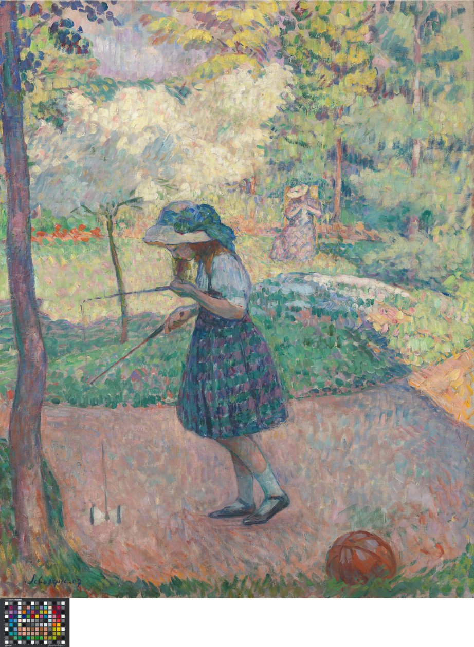 Hollandsk: Diabolo-spillet af Henri Lebasque
