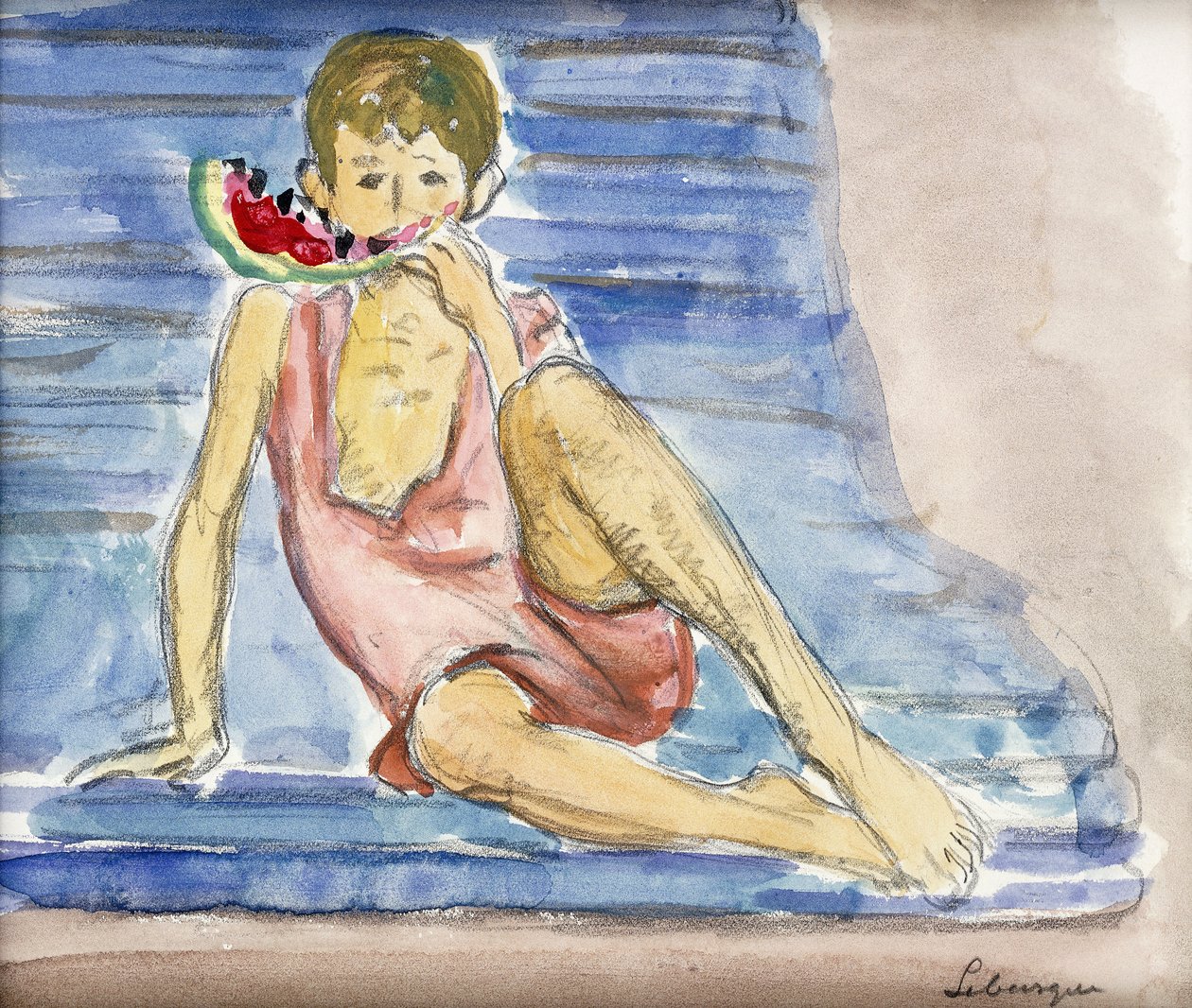 Kunstnerens søn; Kunstnerens søn, af Henri Lebasque