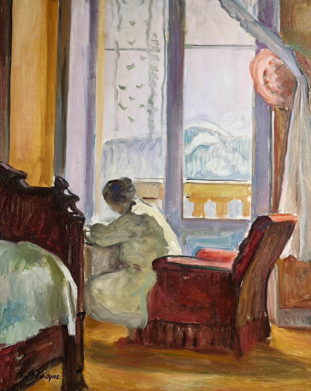 Kvinde skriver af Henri Lebasque