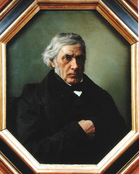 Portræt af Victor Cousin (1792-1867) af Henri Lehmann
